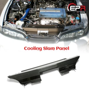 Cubierta de borde de radiador panel de refrigeración interior de carbono para Honda Integra DC2 JDM - Imagen 1 de 7