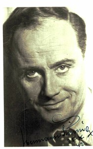 Hermann Thimig Original Signature On Card No. 8884 B