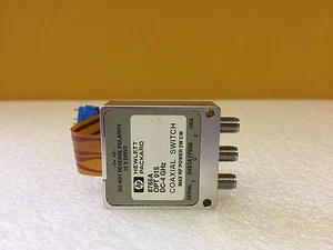 HP/Agilent 8765A-015 DC auf 4 GHz, 2 W, SMA (F) SPDT Koaxialschalter. Getestet! - Bild 1 von 2