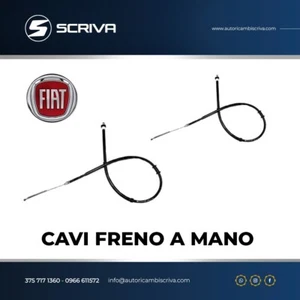2 Kabel Handbremse Recht + Links Fiat Neu 500 1.2/1.3 Multijet Von 2007 - Bild 1 von 1