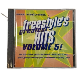 Freestyle’s Greatest Hits Vol. 5 Sealed CD 2001 Micmac Crack Case Nyasia Teaz - Picture 1 of 3