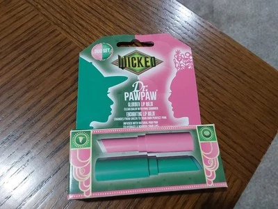 Wicked Movie Dr. PawPaw Glimmer/Enchanting Lip Balm Duo Set Color Changing New - Image 1 of 2