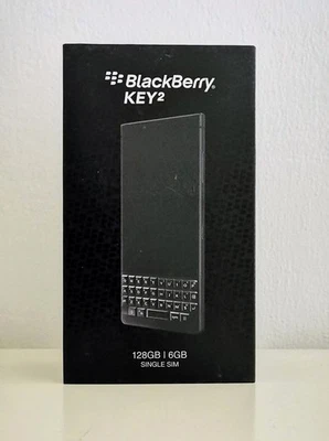 BLACKBERRY KEY2 BBF100-9 4.5" 6GB + 128GB Android Single SIM Unlocked Black - Bild 1 von 4