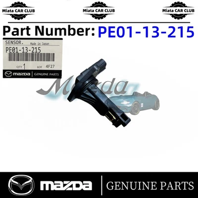 2012-2025 Genuine Mazda 3 Mazda 6 MX-5 Miata Mass Air Flow Sensor PE01-13-215 - Image 1 of 4