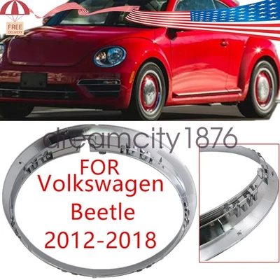 17" Wheel Trim Ring 2012 - 2018 Fit For VW Volkswagen Beetle 5C0601157A USA - Изображение 1 из 4