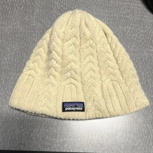 Patagonia Mütze Beanie Zopfmuster Fleece gefüttert Wollmischung Winter One Size - Bild 1 von 5