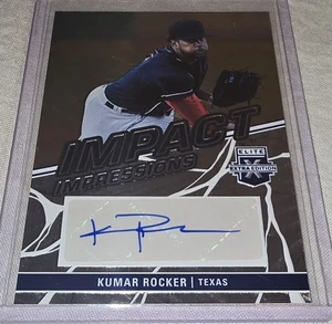 2023 Elite Extra Edition Kumar Rocker Impact Impressions Auto #II-KMR - Picture 1 of 6