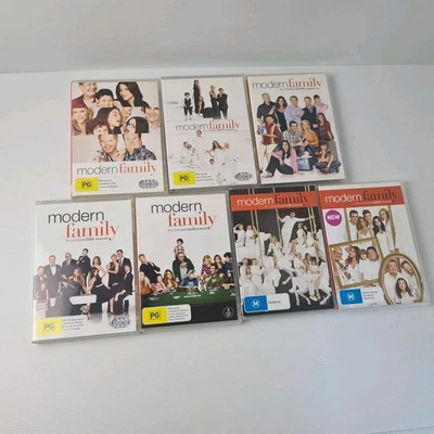 Modern Family TV Season 1 3 4 5 6 7 8 Disc Set Bundle Region 4 Missing Season 2 - image 1 of 4