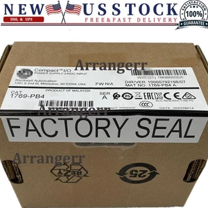 Fuente de alimentación AB 1769-PB4 Ser A CompactLogix nueva sellada de fábrica AB 1769PB4 PLC - Imagen 1 de 1