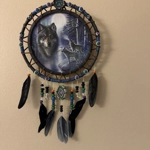 Bradford Exchange James Meger Illuminated Dreamcatchers Aurora Borealis Decor - Picture 1 of 13