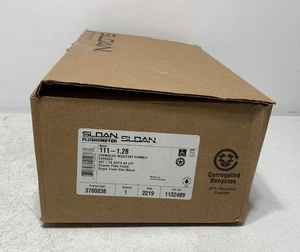 Sloan 111-1.28 Flushometer 1.28 GPF acabado cromado - Imagen 1 de 4