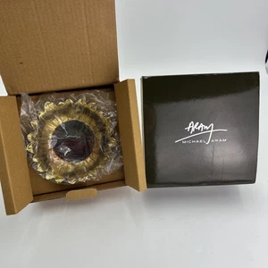 Michael Aram Sonnenblume Vincent Nussschale goldfarben neu in Box Catch All Gold - Bild 1 von 9