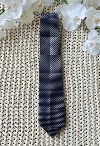 "Corbata geométrica azul Brooks Brothers Makers And Merchants 58""" - Imagen 1 de 5