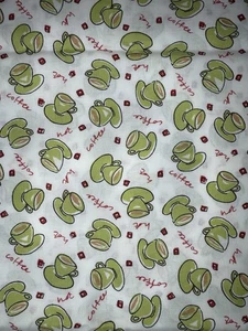 Tazas de café Cappuccino Mocha tela de algodón por comprar - Imagen 1 de 2