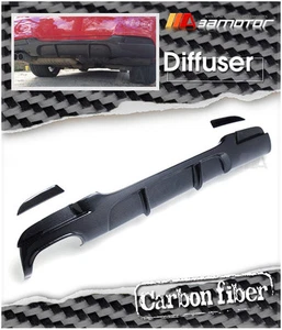 Carbon Fiber MP Rear Bumper Diffuser Single fits 2006-2008 BMW E90 E91 M Sport - Picture 1 of 5