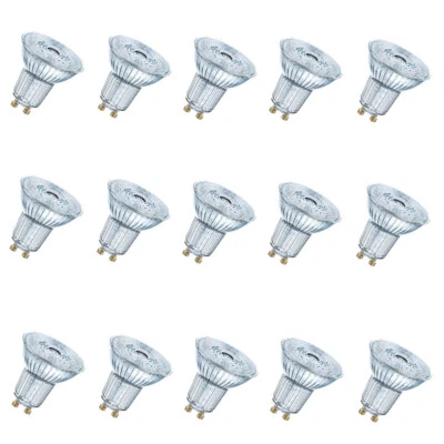 15er Pack OSRAM GU10 PARATHOM PAR16 LED Strahler dimmbar 4,5W wie 50W 36° 4000K - Bild 1 von 4