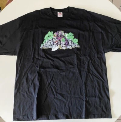 Camisa De Colección Grave Digger 3XL Negra Monster Truck USHRA 2001 NOS Foto 1 de 4