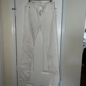 Hudson white mid rise jeans retail $154 size 26 - Picture 1 of 9