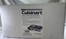Cuisinart Gr55 Nonstick Grill Griddle Combo -Stainless Steel