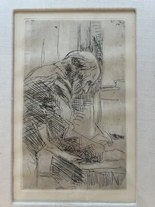 Grabado del grabador Pierre Bonnard, C 1930 - Imagen 1 de 9