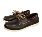 Spordecks Brown Leather Deck Shoes Sz 5