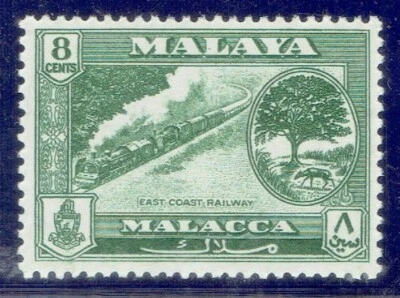Árbol y ratón MALAYA (Malaca) 1960 8c CV $3,50 Foto 1 de 2