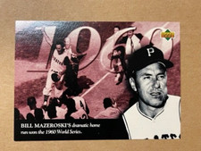 Bill Mazeroski ~ 1994 Upper Deck All-Time Heroes MLB 125th Anniv. #118