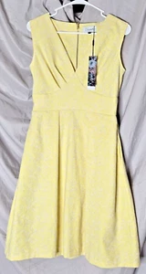 NWT Closet London Dress Women's 6 US 10 UK Pockets Retro Cottagecore Sparkle - Picture 1 of 4