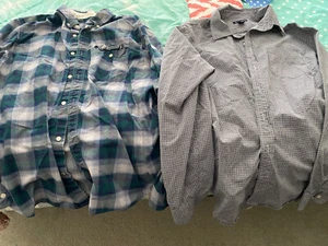Vintage GAP Mens Shirts Sz XL Plaids & Checks Exc Condition - Picture 1 of 3