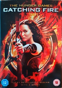 The Hunger Games - Catching Fire (DVD) with card sleeve