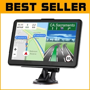 7-Inch GPS Navigation for Cars & Trucks - Voice & Touchscreen Navigation - Picture 1 of 11