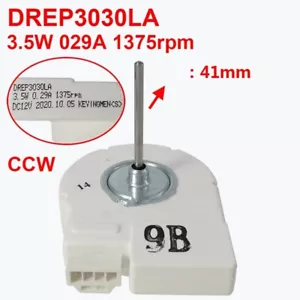 Motore ventola DREP3030LA DC12V DC motore computer motore 3,5W per frigorifero Samsung - Foto 1 di 4