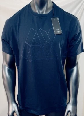 New Armani Exchange Men's Regular  Fit Logo  Short Sleeve Shirt - Image 1 of 4