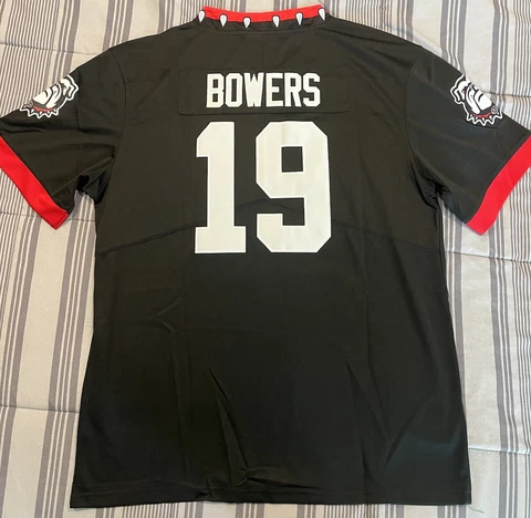 Georgia Bulldogs Brock Bowers Jersey #19 Size MENS LARGE STITCHED! NEW!! Cover
