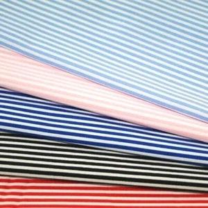 100% Cotton Poplin Fabric Rose & Hubble 3mm Candy Stripes - Picture 1 of 6