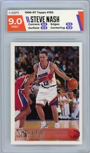 1996-97 Topps Steve Nash RC HGA 9 Mint HOF NBA #182 Rookie Suns - Picture 1 of 2
