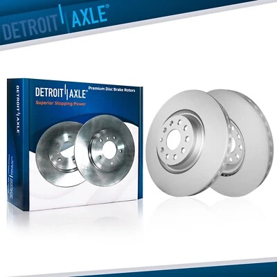 Front Disc Brake Rotors for Audi A3 Quattro Q3 S3 Volkswagen Arteon Golf R GTI - Image 1 of 4