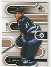 22-23 SP GAME USED BASE GOLD DRAFT YEAR PARALLEL #78 NIKOLAJ EHLERS 114/114 JETS