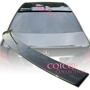 Painted MERCEDES BENZ 08~14 W204 C class Sedan OEM roof spoiler color-040 black◎ - Foto 1 di 3