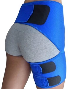 Hip Brace for Sciatica Pain Relief - Groin Thigh Hamstring Compression Sleeve Su - Picture 1 of 7