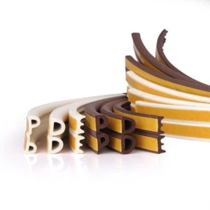 20 Meter Fensterdichtung Gummi Türdichtung selbstklebend EPDM-Profil Gummi - Bild 1 von 1