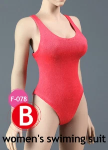 1/6 Sexy Pink Swimsuit Underwear Clothes Set Fit 12'' PH TbL Female Figure Body - Picture 1 of 4