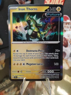 Iron Thorns 062/162 SV05: Temporal Forces Reverse Holo - Image 1 of 4