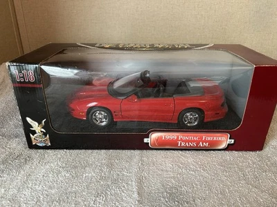 Road Signature RED 1999 Pontiac Firebird Ram Air Trans Am WS6 1:18 Scale Diecast - Image 1 of 4