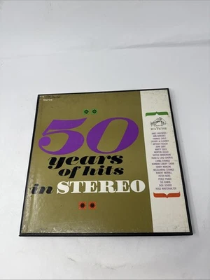 50 Years Of Hits In Stereo 5xLP Vinyl Box Set 1965 VERY GOOD - Image 1 of 4