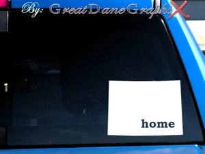 Colorado Hogar, Corazón, Nativo, Raíces, Orgulloso, Estado - Calcomanía Adhesiva de Vinilo  - Imagen 1 de 9