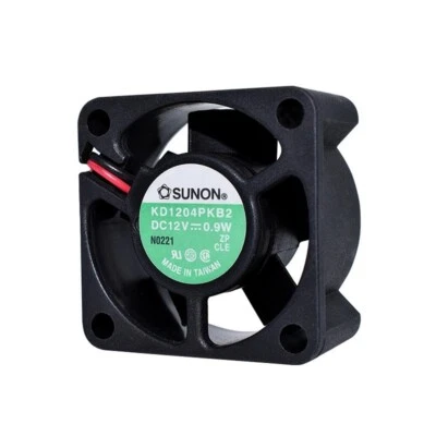 SUNON KD1204PKB2 12V 0.9W 4020 4CM 2-Wire Cooling Fan - Image 1 of 4