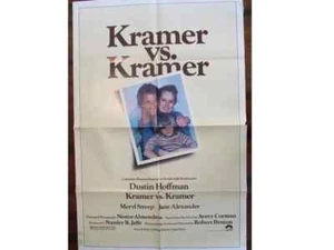 Póster de la película Kramer vs Kramer 1979 Dustin Hoffman Meryl Streep 27 x 41 - Fair Co - Imagen 1 de 6