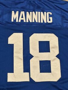 Peyton Manning Reebok Sz 50 Authentic On-Field Jersey Indianapolis Colts captain