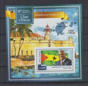 S646. S.Tome E Principe - MNH - 2015 - Famous People - President of Portuga - Bl - Bild 1 von 1